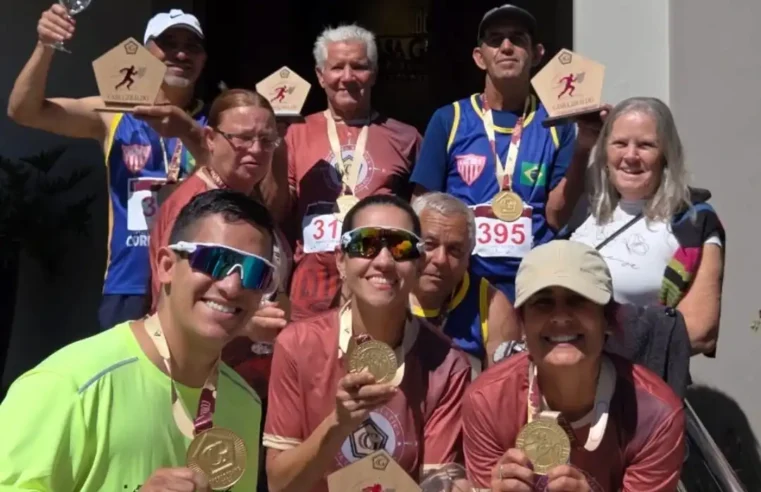 Atletas de Mogi Mirim conquistam cinco troféus em corrida rústica em Andradas