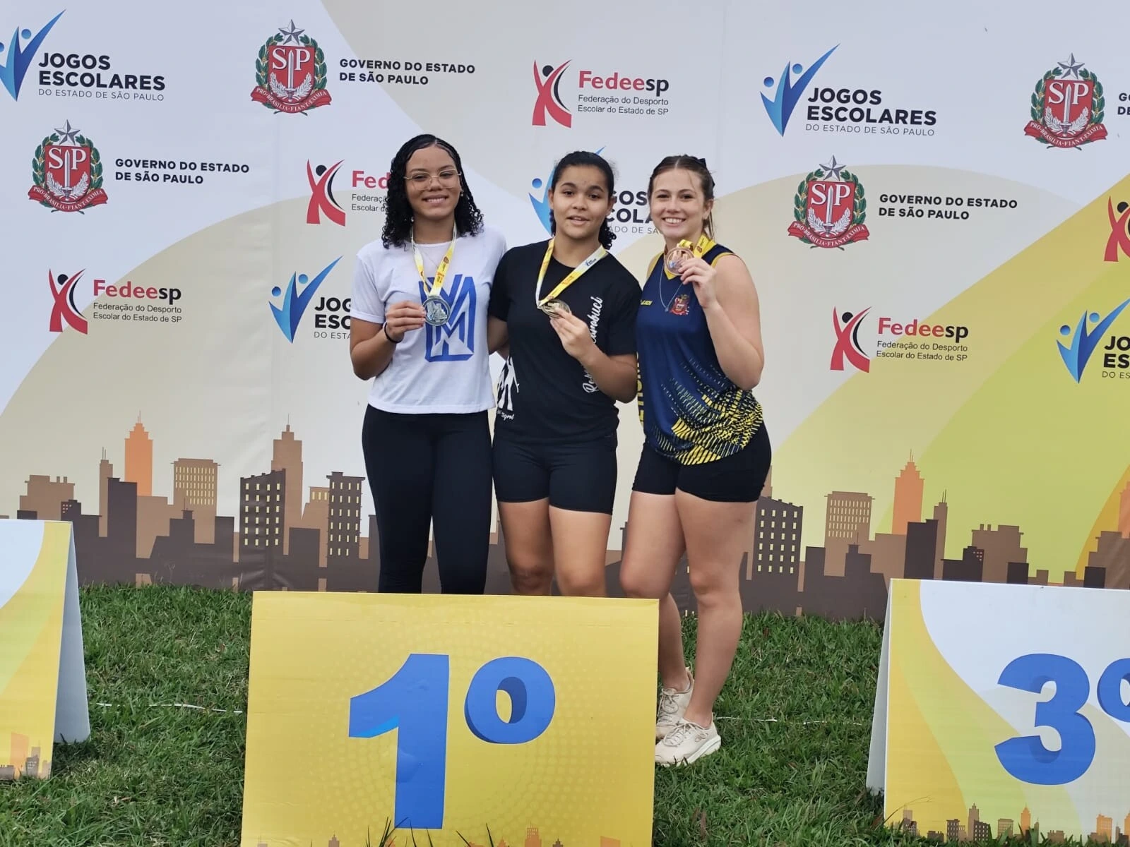 Atleta de Mogi Mirim conquista bronze no arremesso de peso do Jeesp