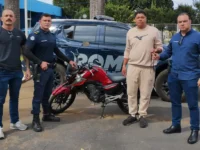 Moto furtada é recuperada pela GCM em Mogi Guaçu