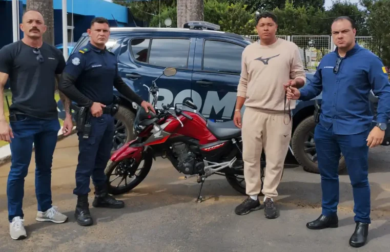 Moto furtada é recuperada pela GCM em Mogi Guaçu