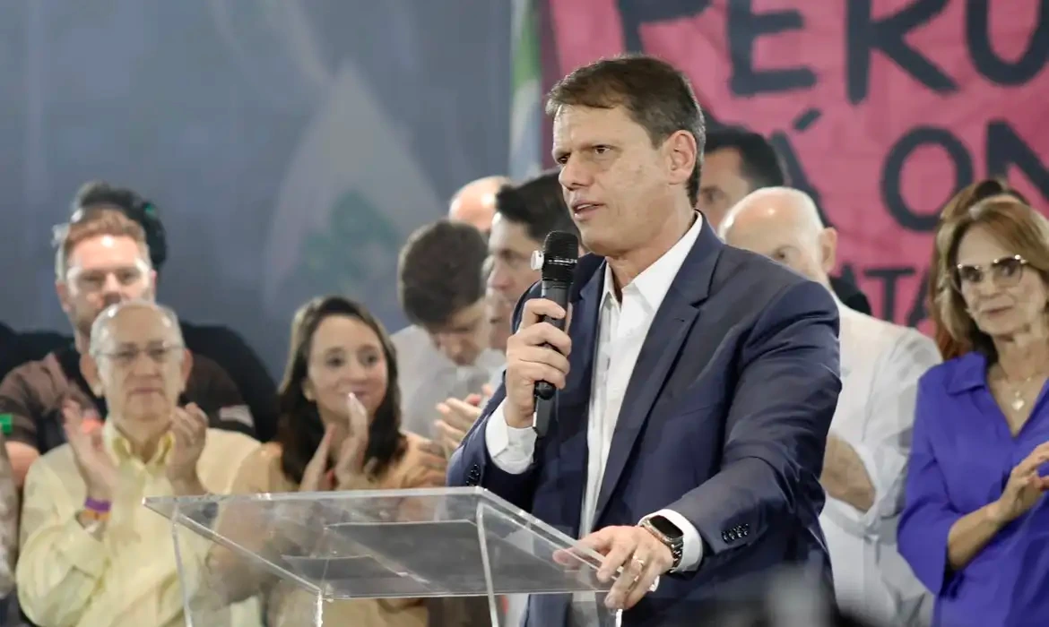 Republicanos lança candidatura de Tarcísio ao governo de São Paulo