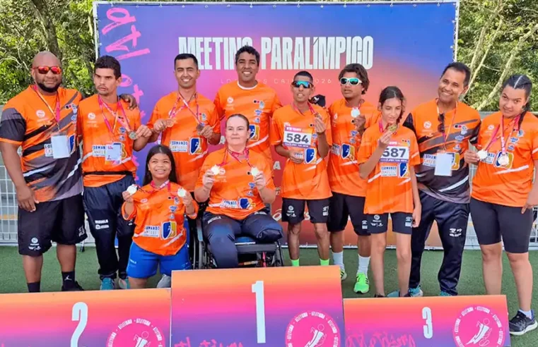 Atletismo paralímpico de Mogi Guaçu conquista 13 medalhas em São Paulo