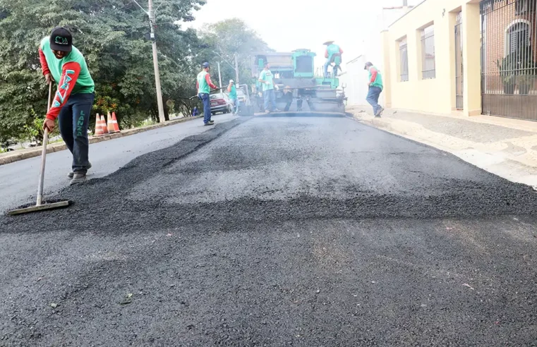 Mogi Mirim inicia recape em oito ruas da Vila São José