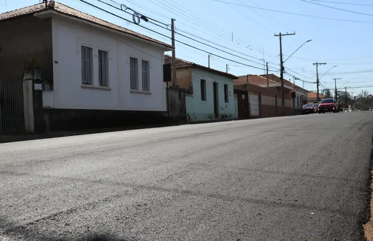 Obras na Rua do Mirante são concluídas com recapeamento total da via