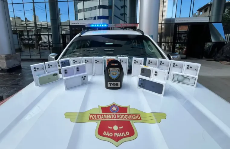 Polícia Rodoviária prende casal com 21 celulares, na Rodoviária de Campinas