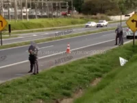 Homem morre após troca de tiros durante tentativa de assalto na SP-340, em Mogi Guaçu