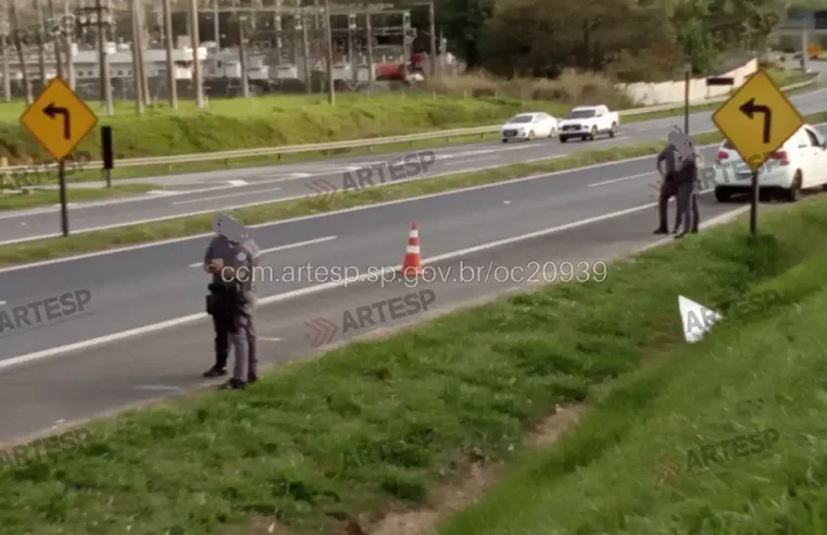 Homem morre após troca de tiros durante tentativa de assalto na SP-340, em Mogi Guaçu