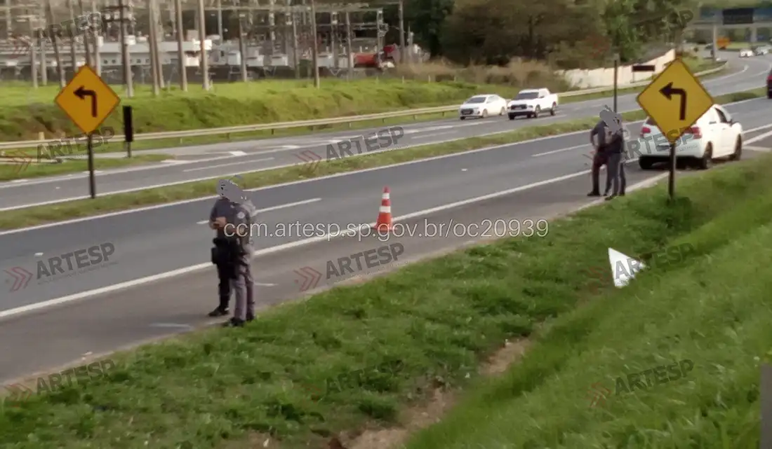 Homem morre após troca de tiros durante tentativa de assalto na SP-340, em Mogi Guaçu