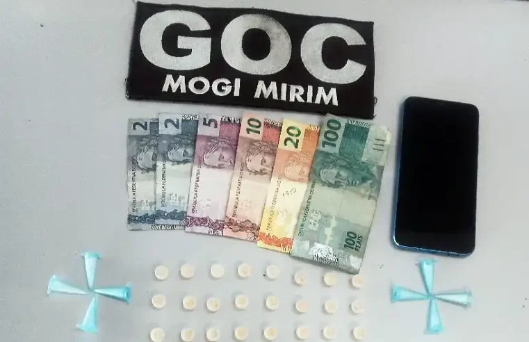 GOC prende três homens por tráfico de drogas no Jardim Planalto