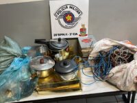 Casal é preso com objetos furtados de residência em Itapira